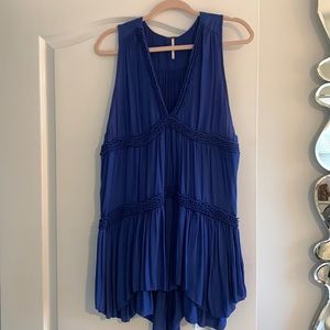Free people cobolt blue top
